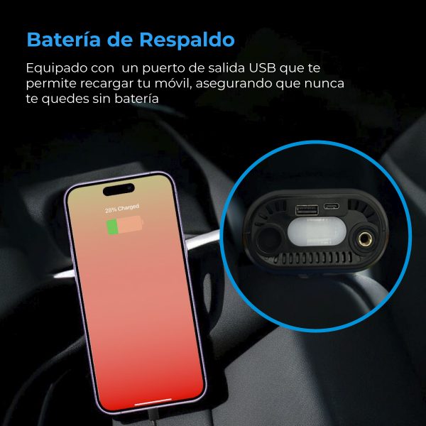 4Car AeroBoost: Compresor de Aire Portátil Inteligente