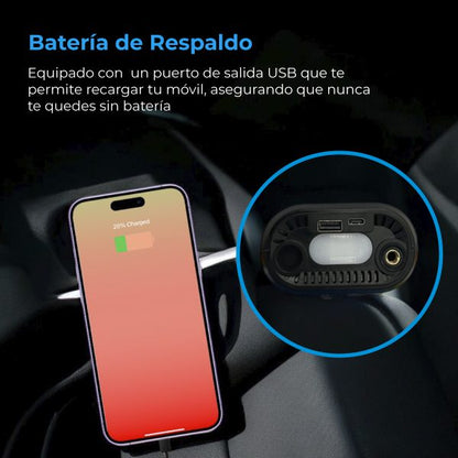 4Car AeroBoost: Compresor de Aire Portátil Inteligente