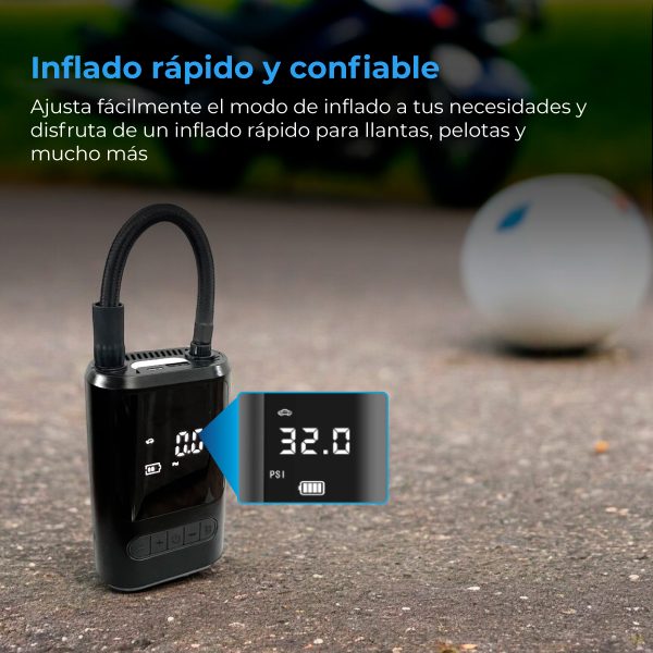 4Car AeroBoost: Compresor de Aire Portátil Inteligente