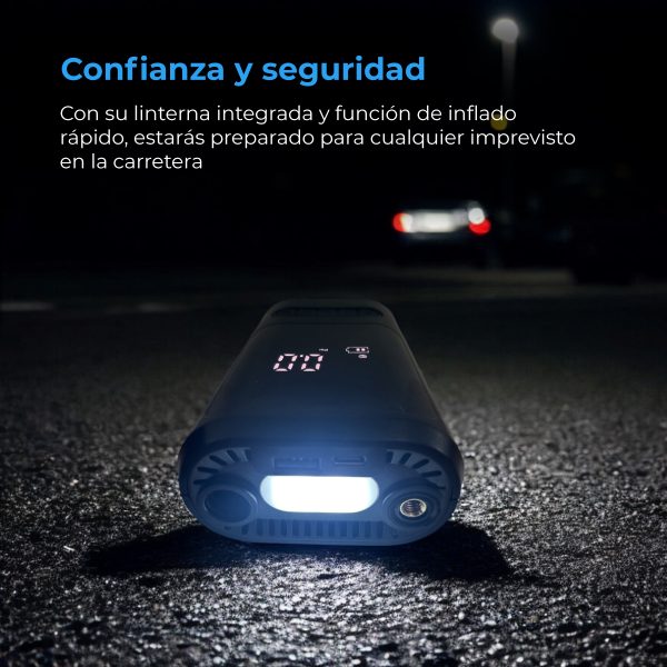 4Car AeroBoost: Compresor de Aire Portátil Inteligente