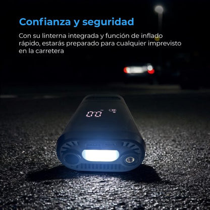 4Car AeroBoost: Compresor de Aire Portátil Inteligente