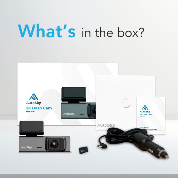 4Car Vision 2K: Dash Cam Inteligente con WiFi y Sensor-G