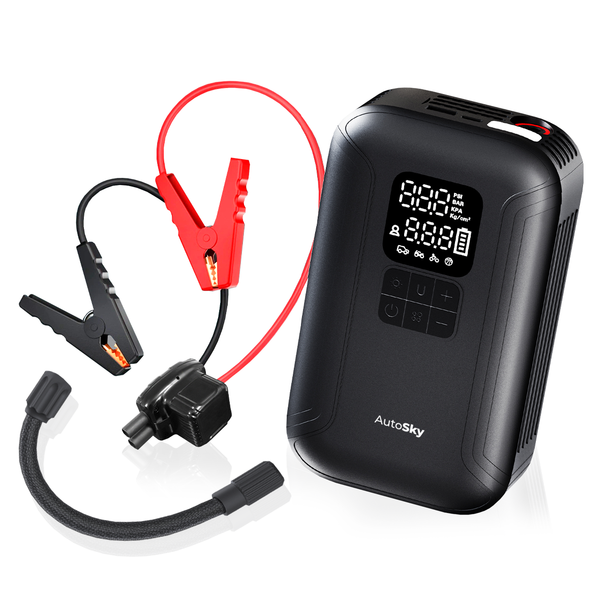 4Car JumpMaster Pro: Arrancador de Emergencia + Inflador 150 PSI