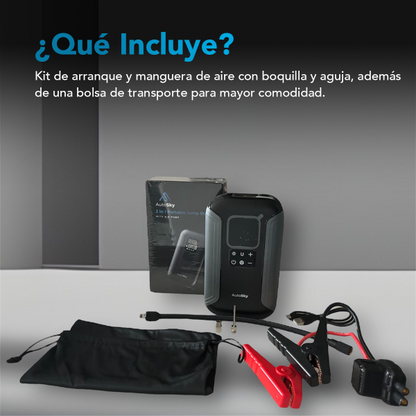 4Car JumpMaster Pro: Arrancador de Emergencia + Inflador 150 PSI