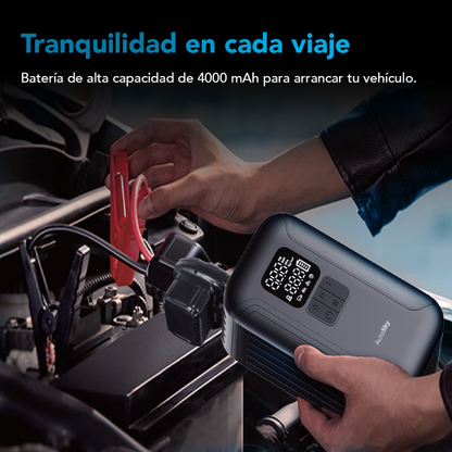 4Car JumpMaster Pro: Arrancador de Emergencia + Inflador 150 PSI
