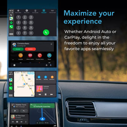 4Car Nano Wireless: Adaptador 2-en-1 CarPlay y Android Auto Inalámbrico