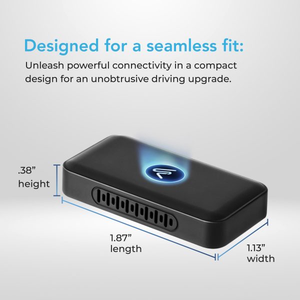 4Car Nano Wireless: Adaptador 2-en-1 CarPlay y Android Auto Inalámbrico