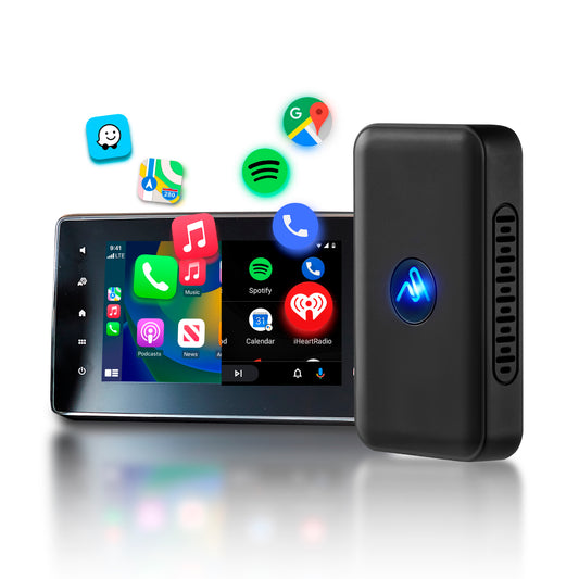 4Car Nano Wireless: Adaptador 2-en-1 CarPlay y Android Auto Inalámbrico