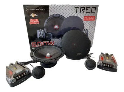 4Car Audio: Set de Componentes Treo Symphony 6.5" (150W RMS)