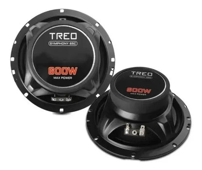 4Car Audio: Set de Componentes Treo Symphony 6.5" (150W RMS)