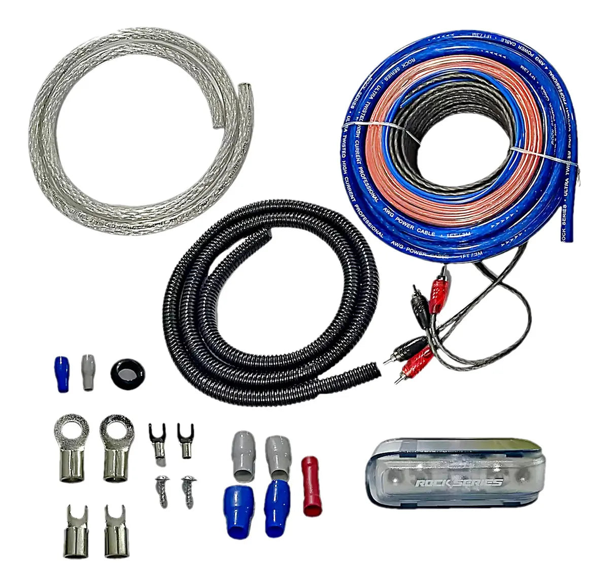 4Car Pro Connect: Kit de Instalación para Amplificador Calibre 8 (Rock Series)