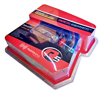 4Car Pro Connect: Kit de Instalación para Amplificador Calibre 8 (Rock Series)