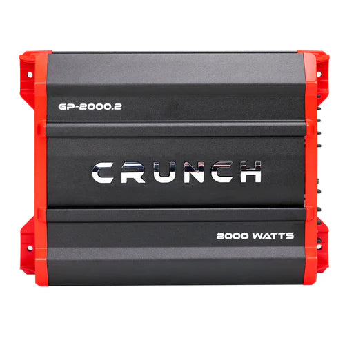 4Car Power Amp: Amplificador Crunch 4 Canales (2000W Max)