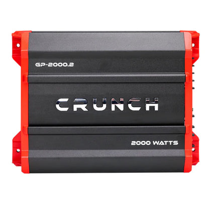 4Car Power Amp: Amplificador Crunch 4 Canales (2000W Max)